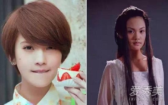 杨幂范冰冰的发型很漂亮,因为他选择了正确的刘海!