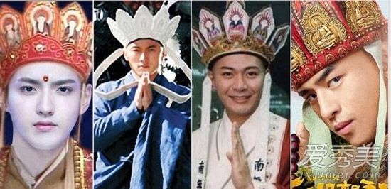 僧侣也看他们的脸!吴亦凡领衔最帅唐僧的头发主键
