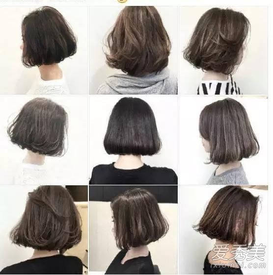 8头清爽可爱的短发,夏天容易打理