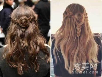 波西米亚DIY春夏旅行最佳发型