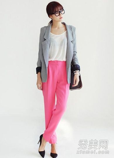 春季必备韩版小商务套装，风格优雅