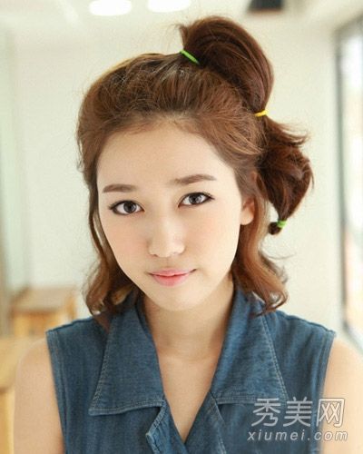 要想成为一个充满活力的女孩,必须学习3分钟韩国马尾绑法