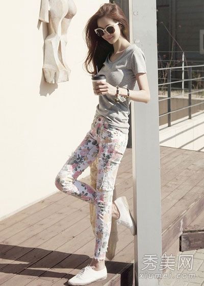 温度越来越低了。裤子多才多艺,而且很苗条。