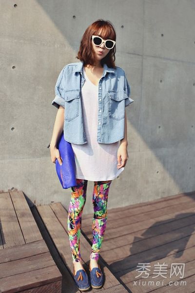 2014年秋季新款牛仔布衬衫功能多样，时尚大方