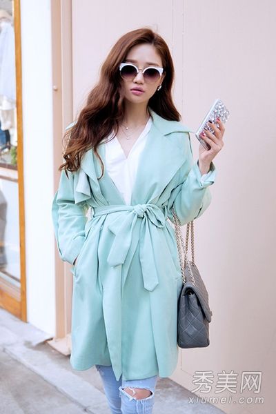 2014新款秋装蛋白杏仁饼干颜色让你时尚不NG