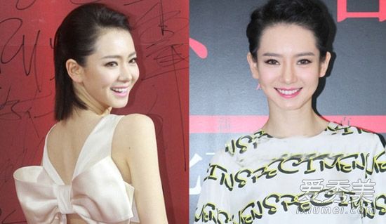 戚薇的短发造型目录