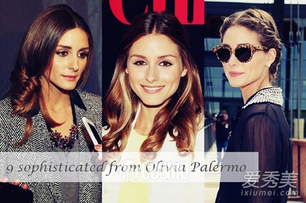 著名女演员奥利维亚·巴勒莫气质发型图