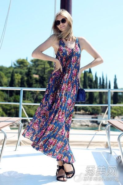 毛绒绒的长裙+凉鞋浪漫的仙女扇制作简单