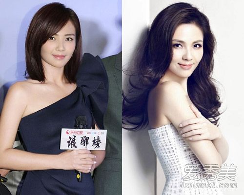 劉濤也把頭發剪短了。你認為誰比那個女演員更好？