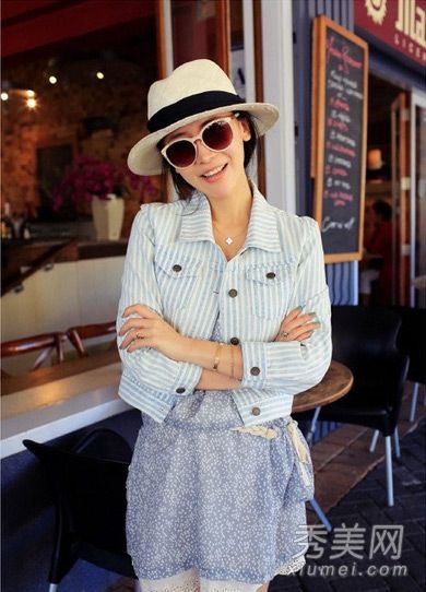 春装与个性最引人注目的牛仔夹克搭配