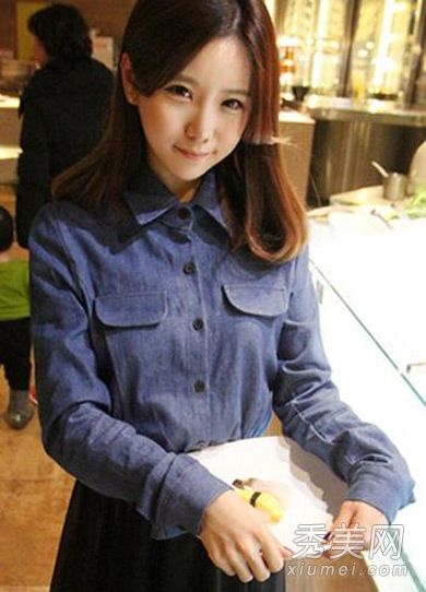 各种款式的衬衫搭配各种时尚个性好看