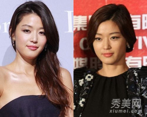 全智贤，通用，陈妍希，37美分的刘海，最瘦的脸