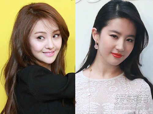 小花旦经常上头条。郑爽刘亦菲从不厌倦看他的发型。