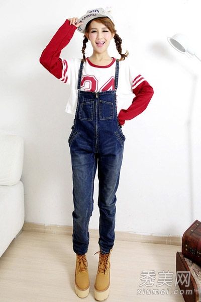 减寿无带裤整天都打扮得温柔、清新、自然。