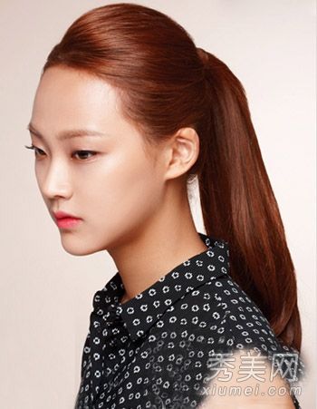 韩式发型绑定方法简单实用，图形头发绑定+球头