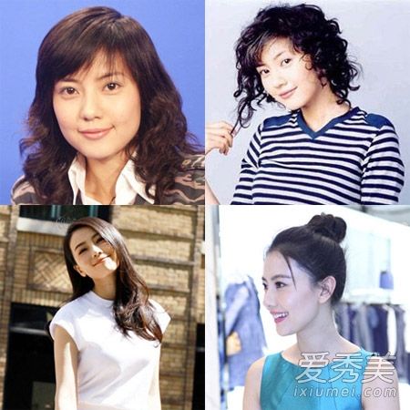 这位明星的旧发型令人震惊。高媛媛和杨蜜只差一点点漂亮。