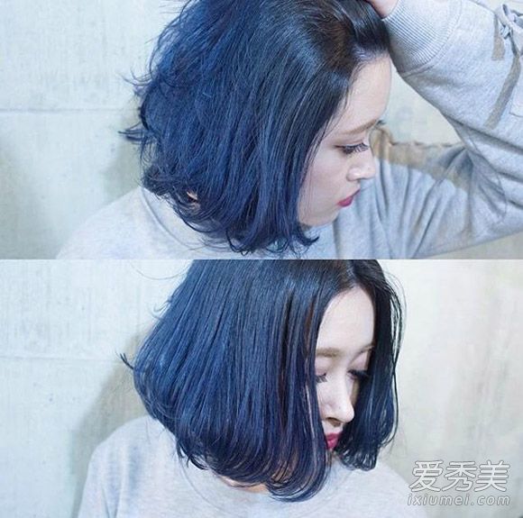 冷艳丹宁蓝，日本2016年最新发色发布