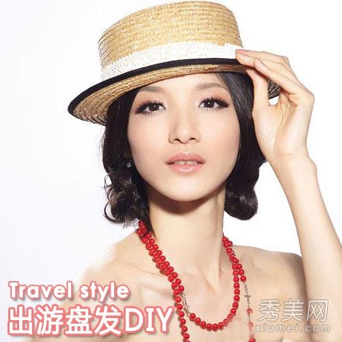 DIY度假必备发型发饰+发饰沙滩装