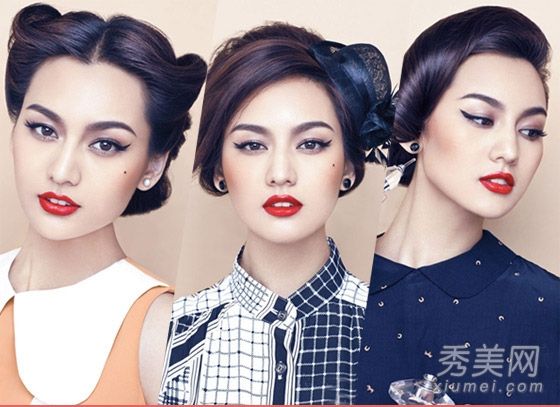 圆脸也适合好看的发型5步DIY速成