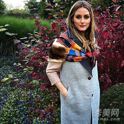 秋季最佳配饰:N种印花围巾