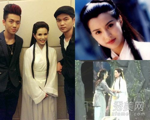 李若彤、林志颖和赵雅芝数着这些经典人物的发型