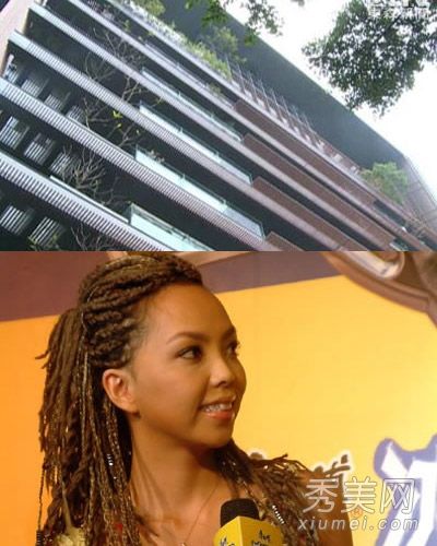 阿美豪宅暴露个人发型的变化