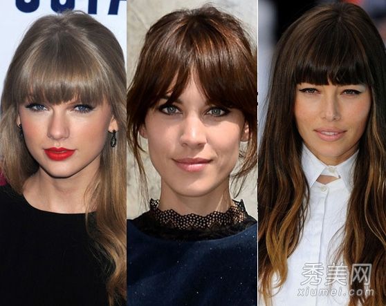 向女演员学习在早春剪一个小刘海来玩一些小把戏。