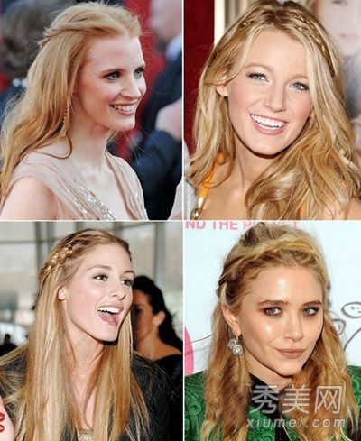 夏季清凉学校明星公主头编织和头发学习