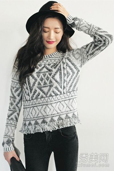 秋冬服装时尚元素个性流苏秀大牌