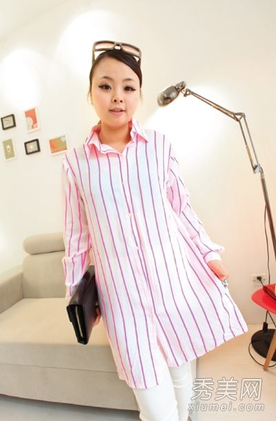 胖人穿有图片的衣服8种穿法显示最瘦