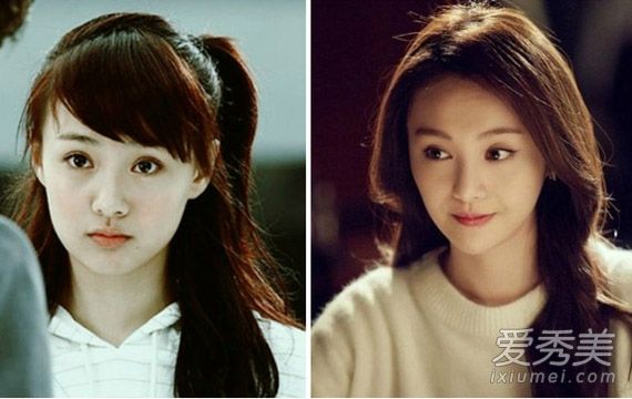 郑爽，刘亦菲，宋茜女演员改变了她的发型和气质