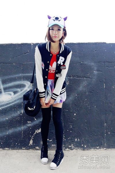 简单休闲的风格混合菜鸟也变成了时尚达人