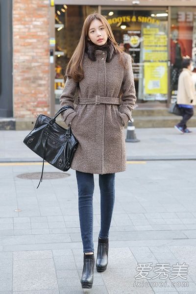 优雅的韩式上衣配裙子和裤子都很漂亮。