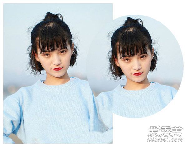 冬天，长发仍然可以扎起来。9捆绑方法可以减少年龄而不用担心静电。