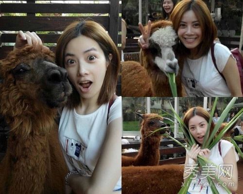 徐怀钰拍摄神兽变得流行；学习女神头发逆向生长