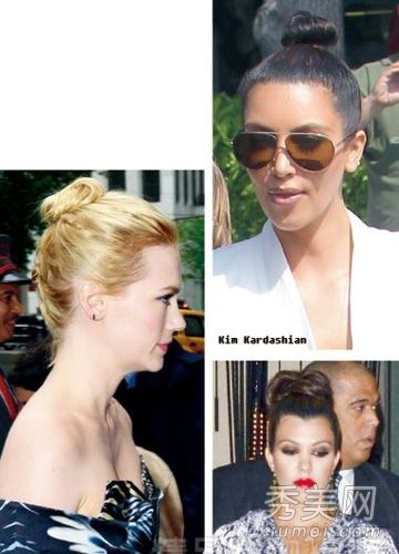 女明星街头发型6碟DIY步骤示范