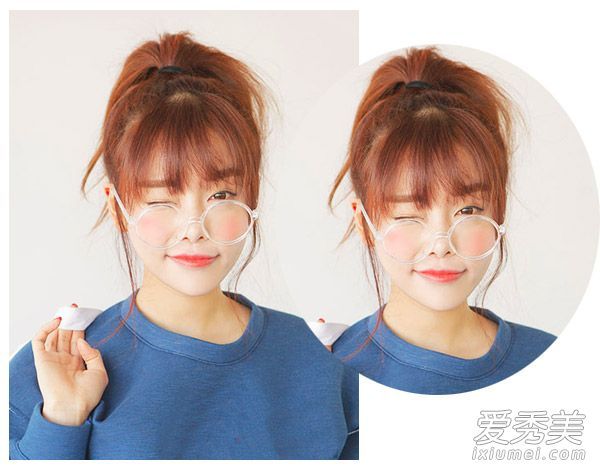 女孩约会时尚发型与御姐女孩随意切换