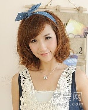 炎热的夏天6甜美的短发带来清凉