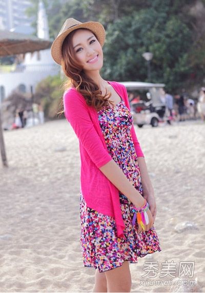 薄开衫+礼服季防晒酷混款