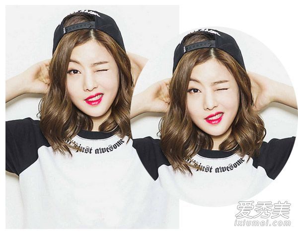 韩国简约设计的齐肩短发潮流已经爆发。