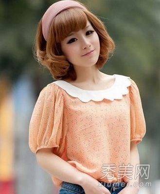 2012年夏天最流行的短发梨花头一定要尝试一下