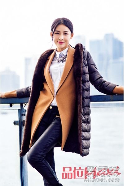 汀安·温特街照片教你羽绒服搭配