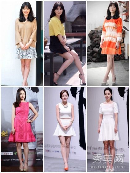 观看韩剧，学习服装，人们喜欢女主角的造型。