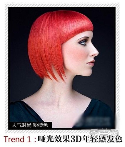 2012年夏季最流行的頭發顏色宣布超級視覺