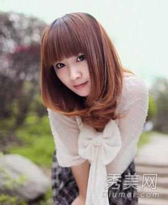 甜美洋气8个梨花头掀起潮流