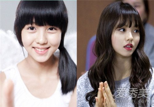 夏天必须追求的校园风格以刘海和蛋卷占据了屏幕。