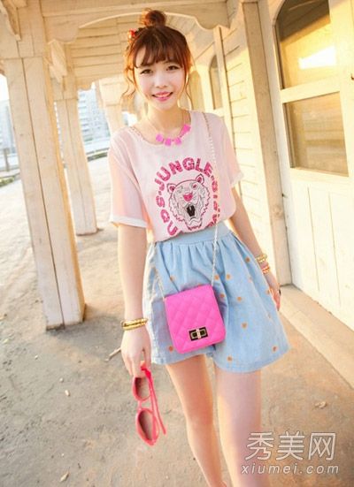 你五月份穿什么？在不同季节搭配短裤和裙子