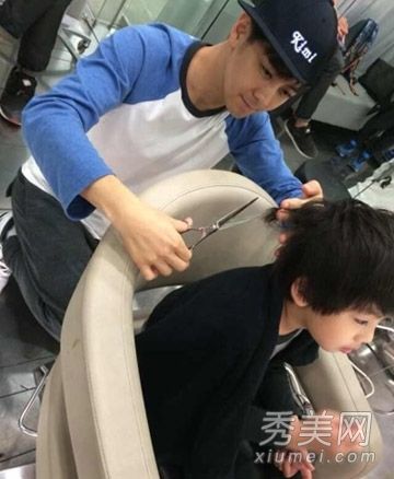 爸爸林的kimi发型和shota发型非常重要