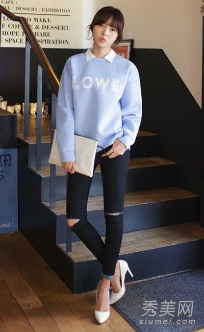 肩宽MM弹簧搭配技巧7种穿法显瘦