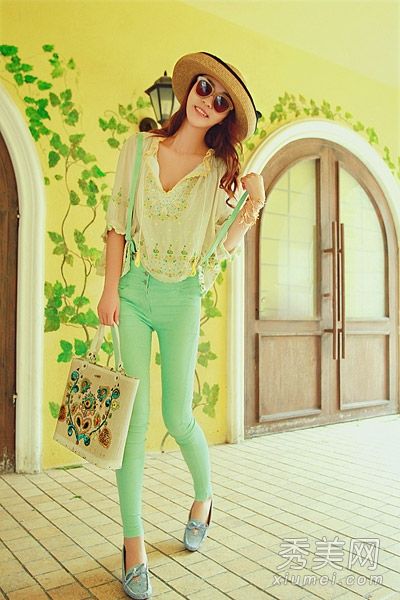 雪纺衬衫时尚攻击8款混搭小清新